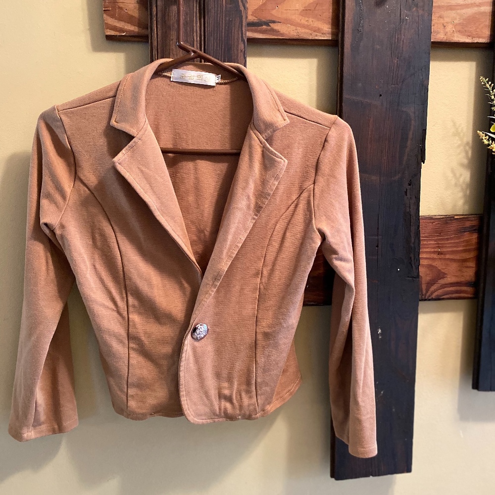 Jacket Crop Top